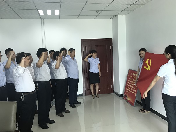 陜煤建設設計研究院:重溫入黨誓詞 追尋紅色足跡