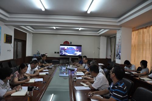 陜煤建設(shè)韓城分公司慶?！敖h97周年”系列活動之專題黨課