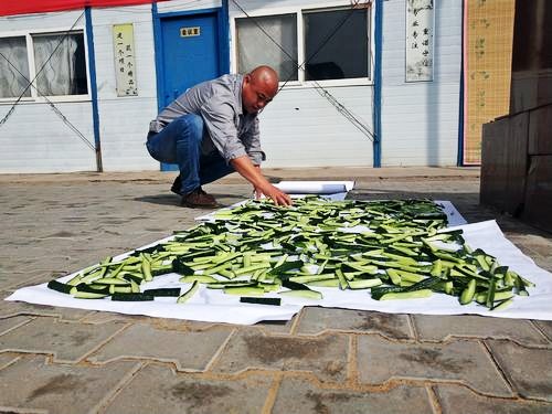 陜煤建設(shè)澄合分公司第十二項(xiàng)目部改善職工伙食從腌制咸菜做起