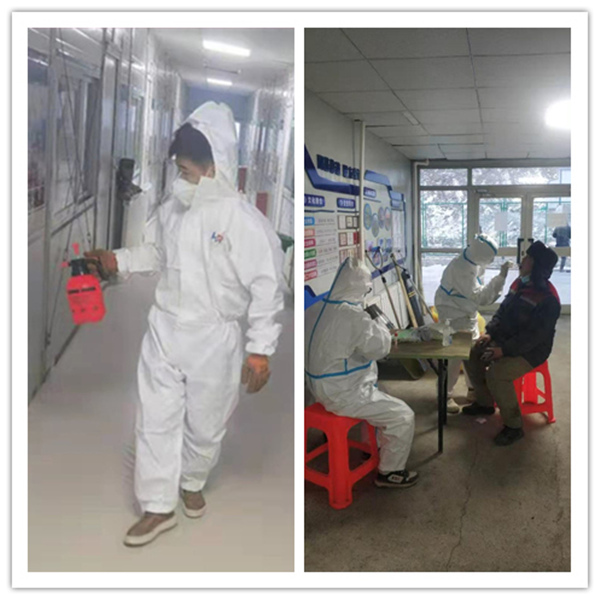 陜煤建設(shè)礦建三公司天山項(xiàng)目部疫情防控緊抓不懈