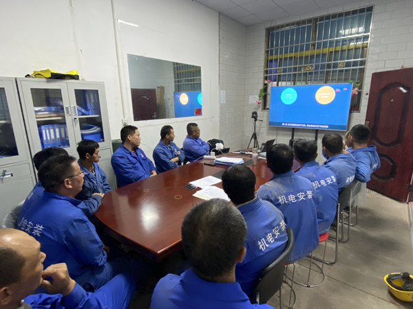 陜煤建設(shè)機(jī)電安裝公司全力以赴保安全，促生產(chǎn)