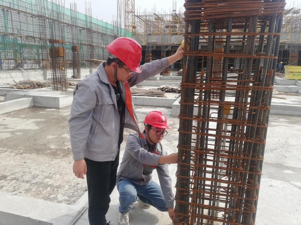 【國(guó)慶“走一線(xiàn)”（九）】 國(guó)慶施工不打烊