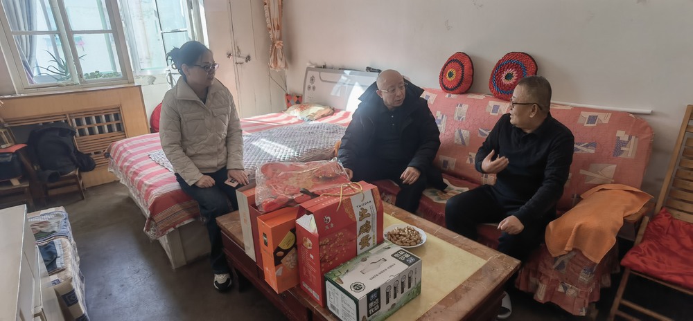 陜煤建設天工公司：辭舊迎新送溫暖，殷殷關(guān)懷暖人心